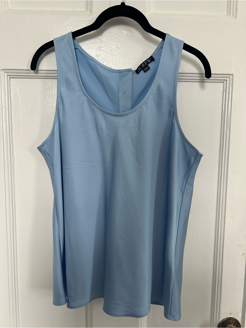 J. Crew Light Blue Sleeveless Tank Top